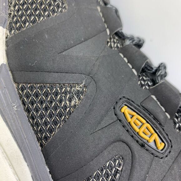 Keen Utility San Antonio Mid Aluminum Toe Work Boot 1018647 Black Silver Men 9EE - Picture 15 of 16